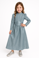Girls' Classic Blue Halloween Costume