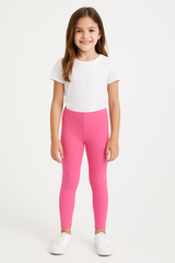Neon Pink Footless Tights - Perfect for Halloween Costume Accessories