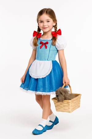Kids' Wizard of Oz Dorothy Halloween Costume - Child L (12-14)