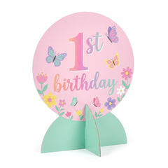 Butterfly Garden 1st Birthday Table Decoration