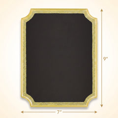 Gold Glitter Chalkboard Easel Sign Decoration for Weddings