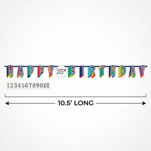 Here's to Your Birthday Customizable Banner Kit