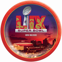 NFL Super Bowl LIX 6.75" Party Plates - New Orleans Design