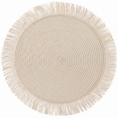 Elegant Braided Paper Placemats for Weddings