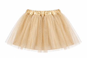 Sparkling Kids' Tutu Tulle Skirt - Assorted Colors, One Size