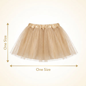 Sparkling Kids' Tutu Tulle Skirt - Assorted Colors, One Size