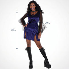 Enchanting Bad Witch Costume Dress - Adult L/XL