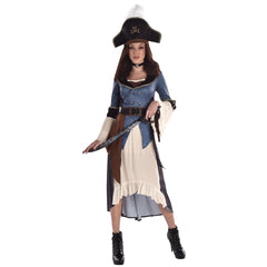 Elegant Posh Pirate Women's Halloween Costume - Adult S (2-4)