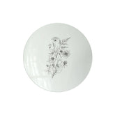 8" Blossom Circle Design Plastic Plates (10)