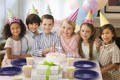 9 In. Navy Plastic Plates | 100 Count