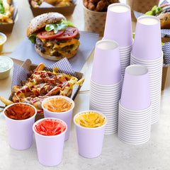 9 Oz. Lavender Paper Cups | Case of 1000