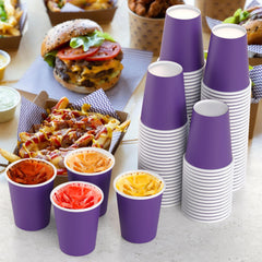 Unleashed - 9 Oz. Purple Paper Cups - 100 Ct.