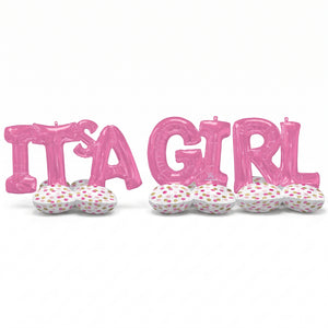 "It's a Girl" Airloonz Yard Balloon Kit