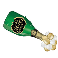 Cheers Champagne Bottle Foil Balloon