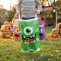 Boo Crew Monster Potato Sacks - 41" Halloween Race Game (6-Pack)