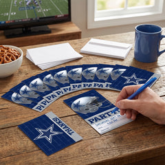 Dallas Cowboys Invitation & Thank You Card Set