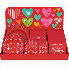 Valentine's Day Heart-Themed Tableware Set