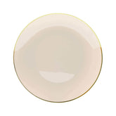 10 In. Classic Ivory Design Plastic Plates | 120 Count