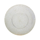 10 In. Gold Sparkle Design Plastic Plates | 10 Count