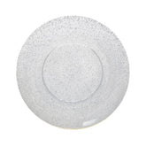 10 In. Silver Sparkle Design Plastic Plates | 120 Count