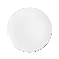 10 In. Classic Silver Design Plates | 10 Count