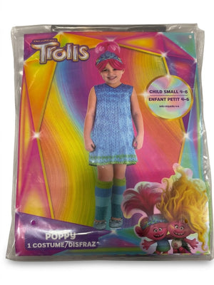 Universal Trolls 3 Poppy Costume for Girls - Child S