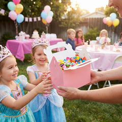 Pink & Black Gable Box for Birthday Celebrations