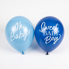 "Baby In Bloom" Latex Balloons - 15 Pack
