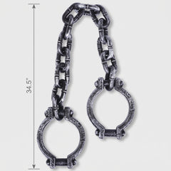 Halloween Shackles on Chain Indoor/Outdoor Decor