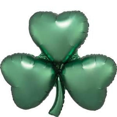 Emerald Shamrock Satin Super Shape Balloon