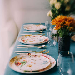 10 In. Earthtrends Aviv Design Paper Plates | 20 Count