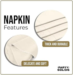 Ivory Guest Towel Napkins
