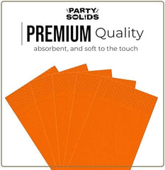 Orange Guest Towel Napkins