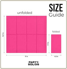 Cerise Guest Towel Napkins