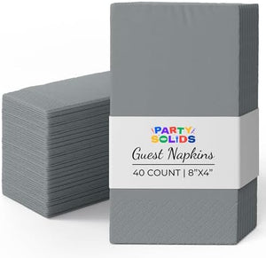 Silver Guest Towel Napkins - 1920 Ct.