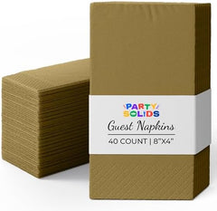 Gold Guest Towel Napkins - 1920 Ct.