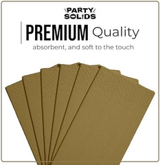 Gold Guest Towel Napkins
