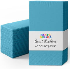 Turquoise Guest Towel Napkins - 1920 Ct.