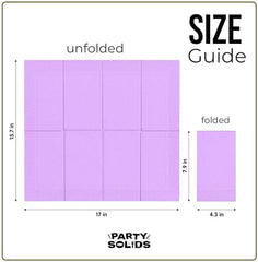 Lavender Guest Towel Napkins