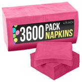 Cerise Beverage Napkins | Case of 3600