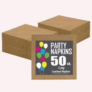 Gold Luncheon Napkins | 6.75 in. x 6.75 in. | 1800 Count