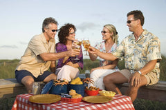 7 In. Gold Paper Plates | Case of 1000