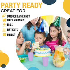 12 Oz. Lavender Plastic Cups | Case of 600