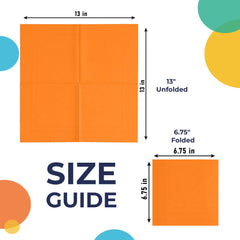 Unleashed - Orange Luncheon Napkins - 50 Ct.