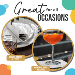 White Beverage Napkins | 100 Count