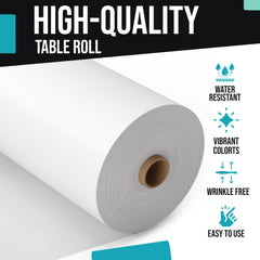 40 In. X 600 Ft. Premium White Table Roll