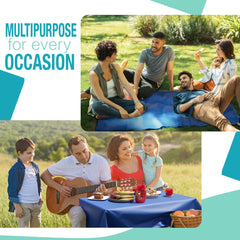 40 In. X 600 Ft. Premium Dark Blue Table Roll