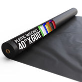 40 In. X 600 Ft. Premium Black Table Roll
