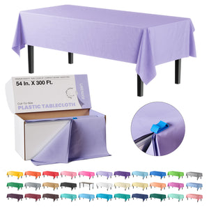 54 in. x 300 Ft. Cut To Size Table Roll | Lavender