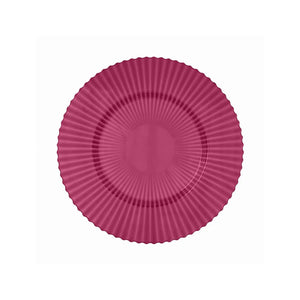 Mahogany Gemstone 9 In. Plastic Plates | 10 Count